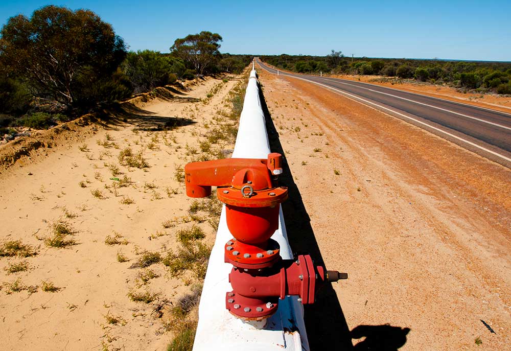 Sir John Forrest officially opened the Goldfields Water Supply Scheme in Kalgoorlie on 24 January 1903, expressing his sadness that O’Connor had not lived to see it.