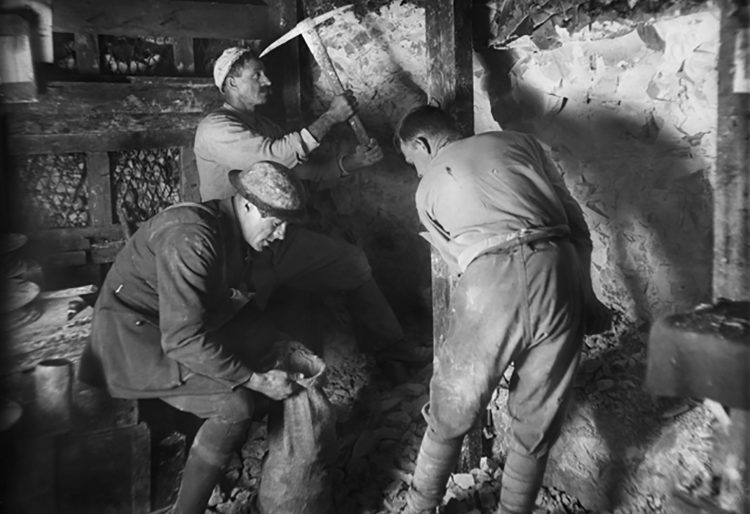 Remembering the tunnellers of the Western Front