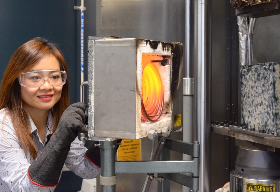 Fire-resistant composite claddings can protect homes