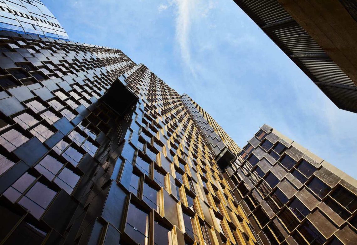 Lego-style construction delivers sustainable skyscraper in Melbourne
