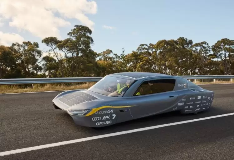What happened to the solar-powered car?