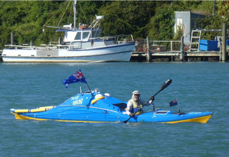 Engineer crosses the Tasman in his self-built kayak