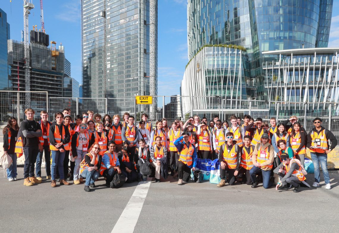 Future engineers gain sneak peak of the new Barangaroo Station