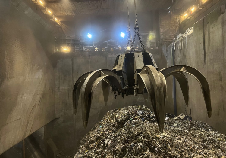 Engineers Australia leaders tour innovative Danish green energy plant