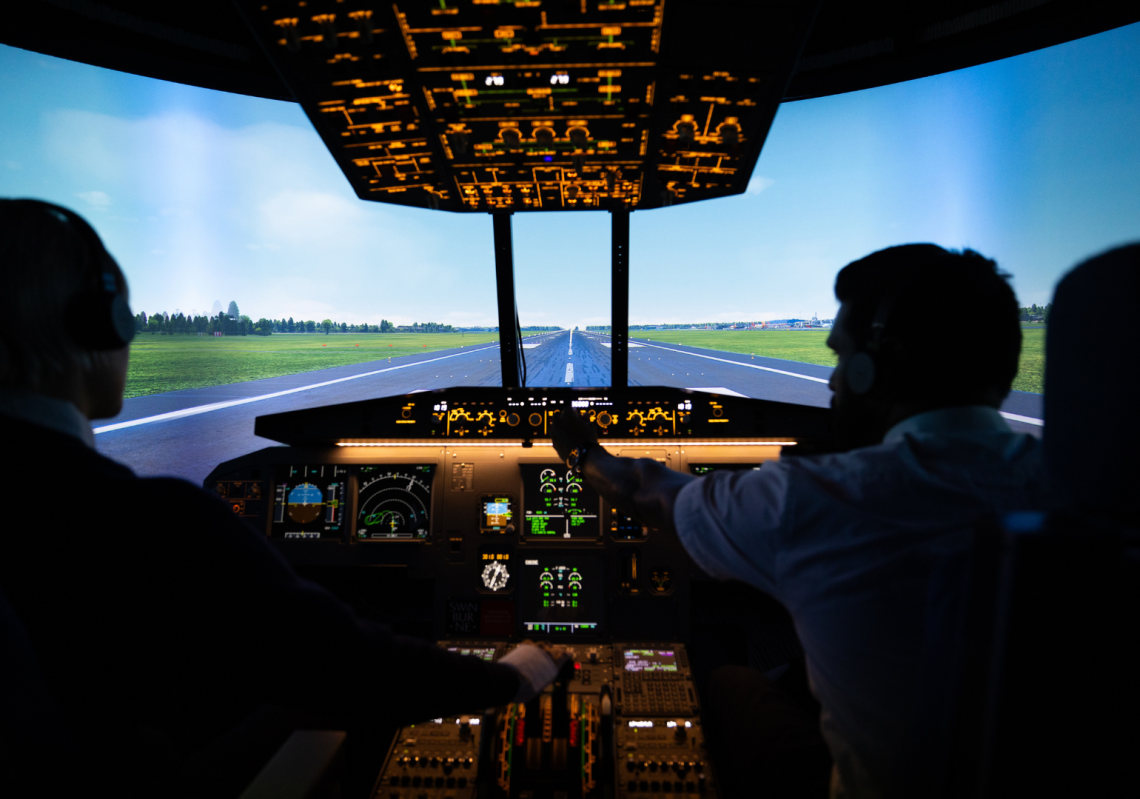 How aircraft simulators help engineering students as well as budding ...