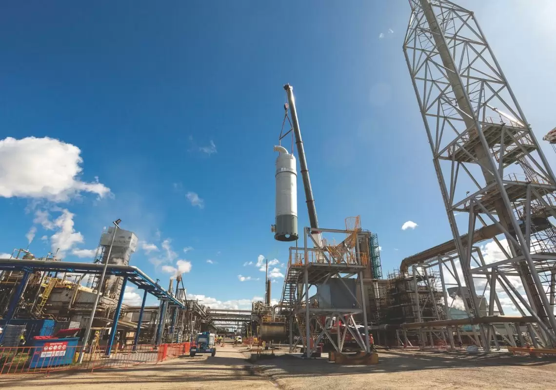 How nitrous oxide emissions at this nitric acid plant have been cut by 95 per cent