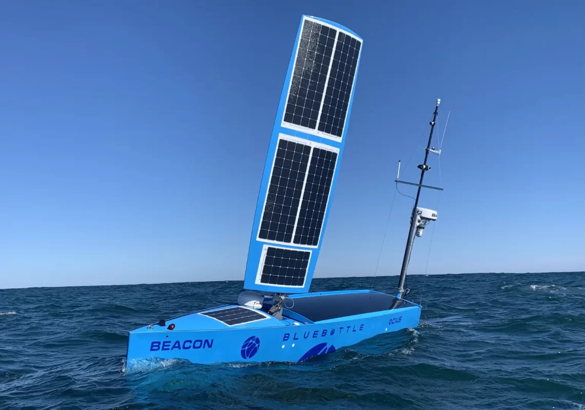 This autonomous drone can roam the seas for months without a crew