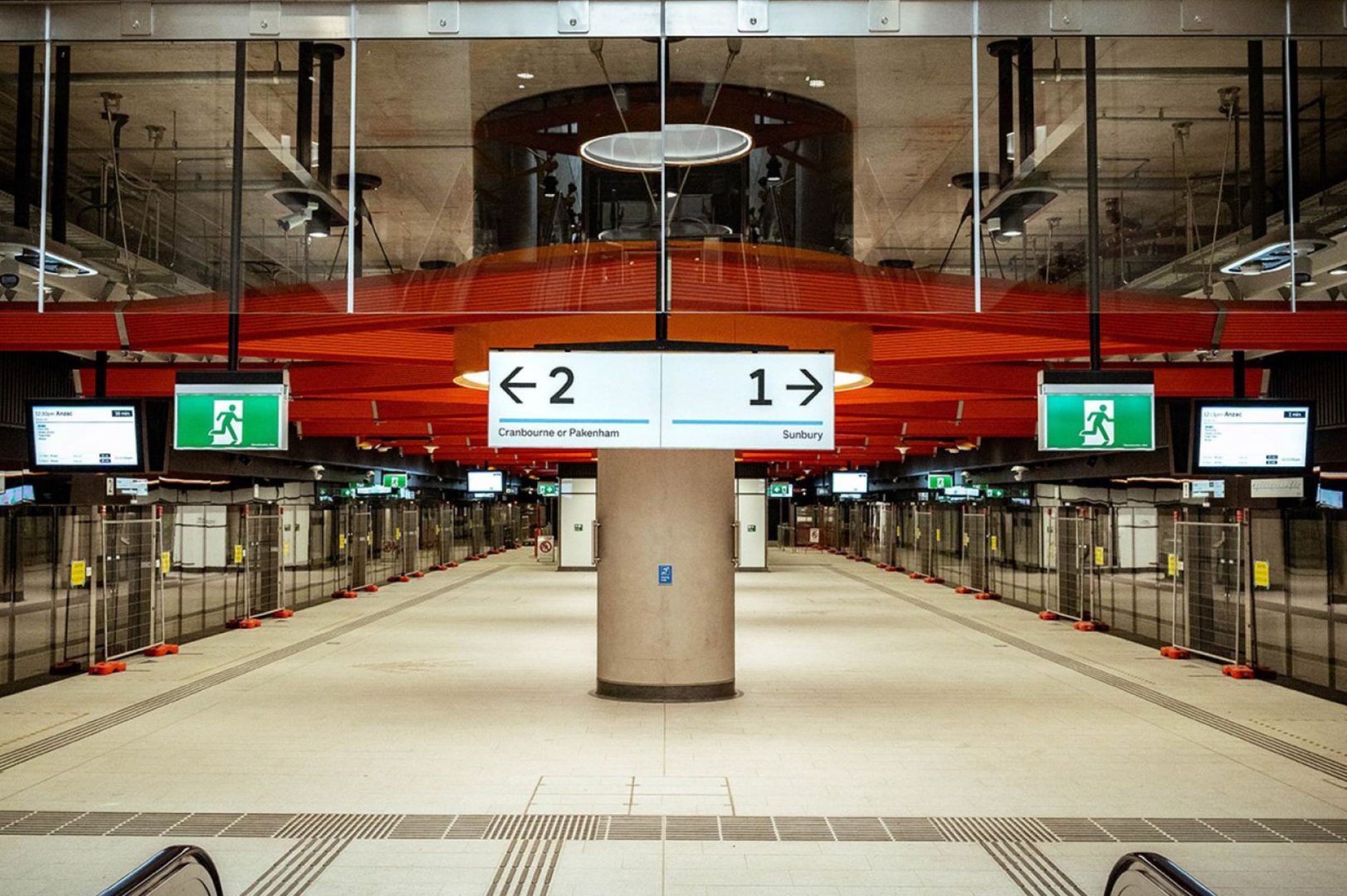 The completed Arden Station. Image: Victoria's Big Build