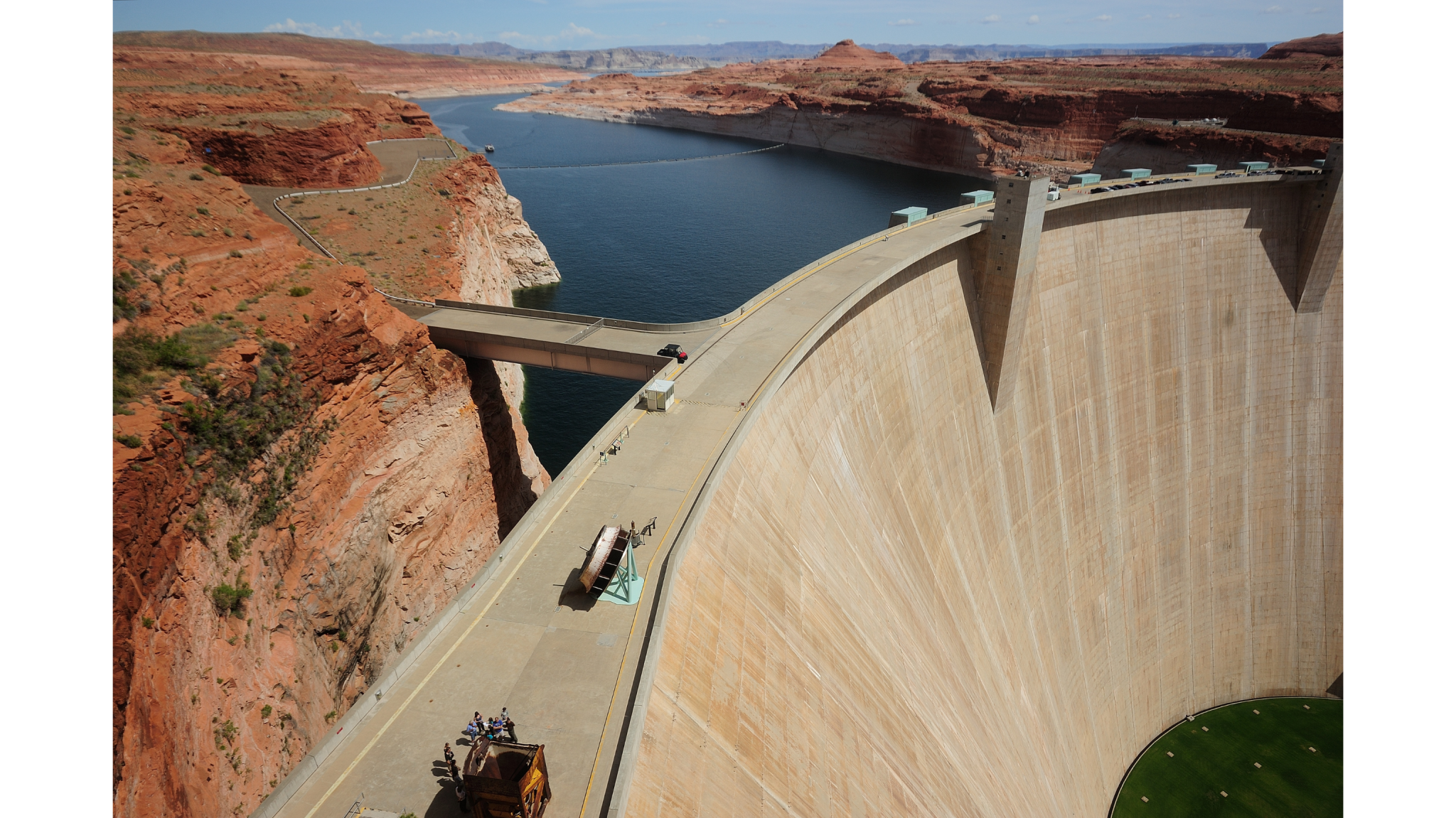 Johann P. Gebhardt Glen Canyon Dam Lake Powell Colorado River Arizona USA